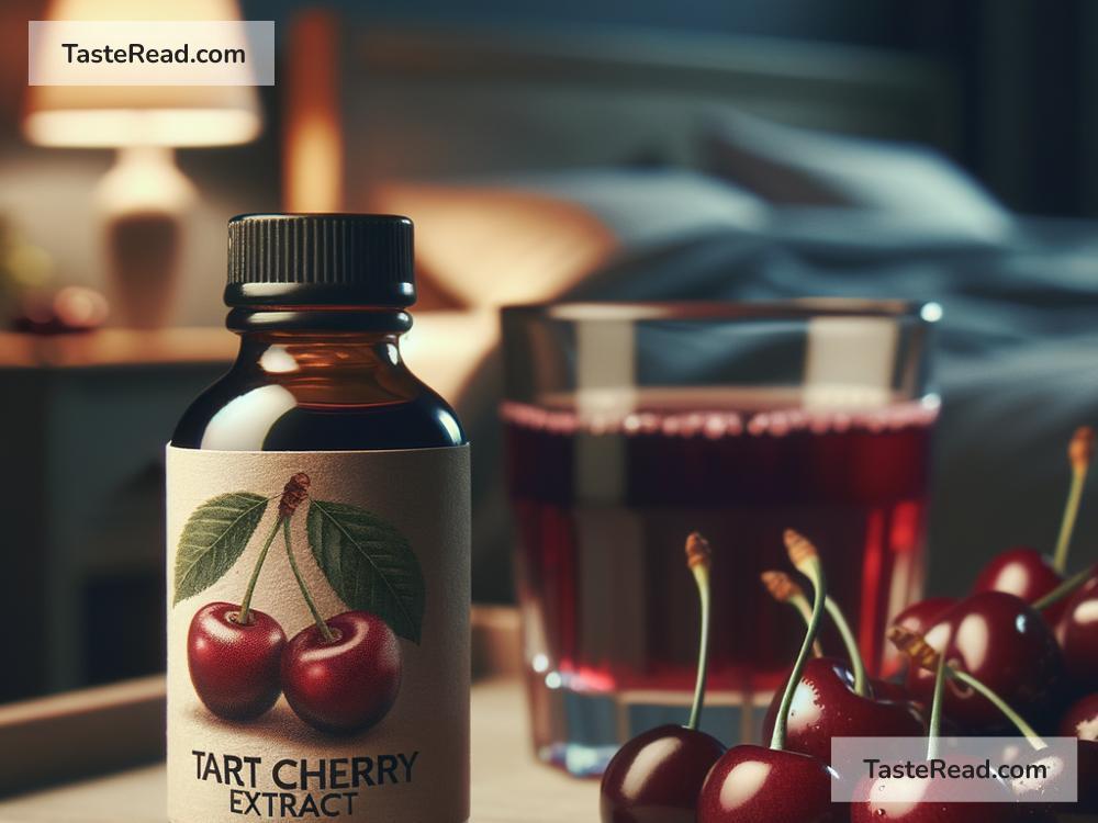 Why Tart Cherry Extract is Trending as a Natural Sleep Aid