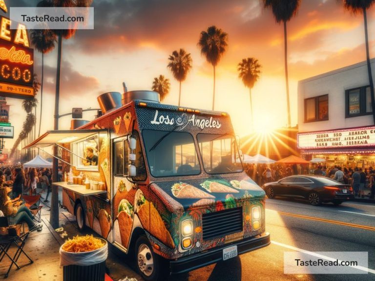 Why The Roaming Hunger Truck in Los Angeles is Serving Tacos with a Twist