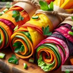 Zero-Waste Salad Wraps with Vegetable Scraps