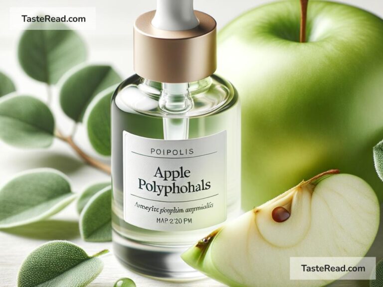 Apple polyphenols for skin rejuvenation and anti-aging treatments