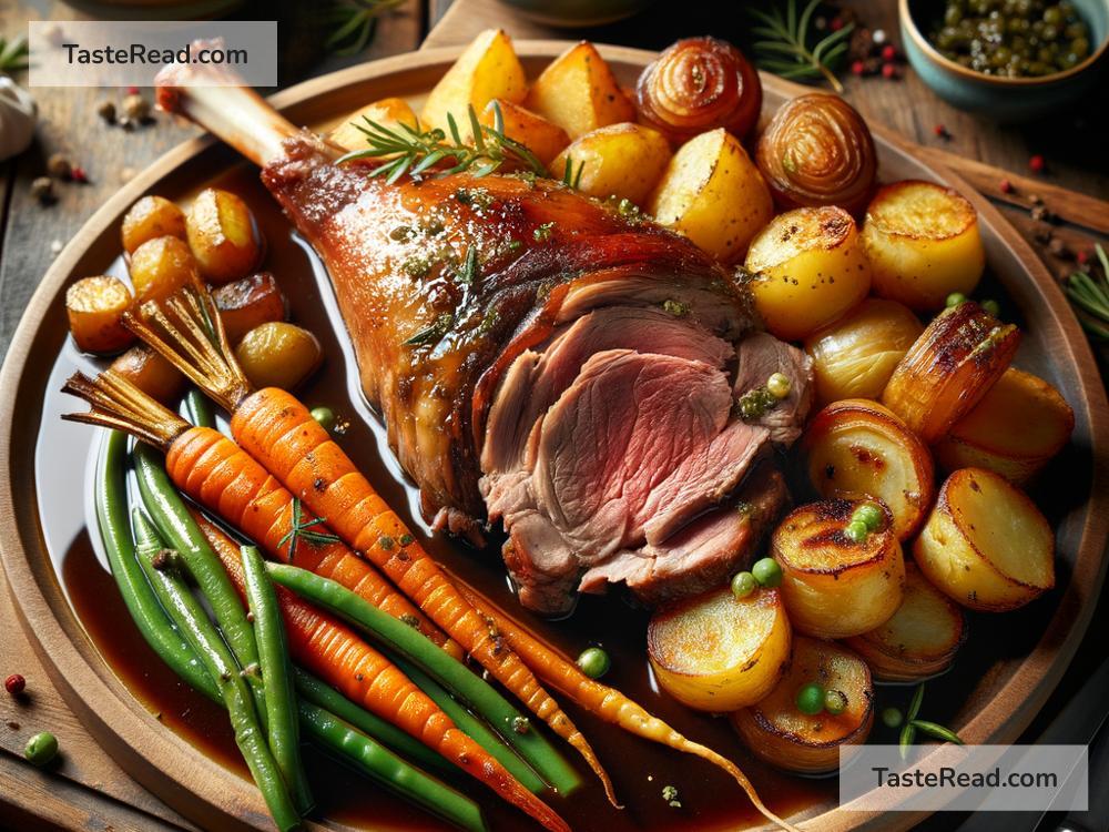 Authentic British Sunday Roast: A Recipe for Roasted Lamb with Vegetables