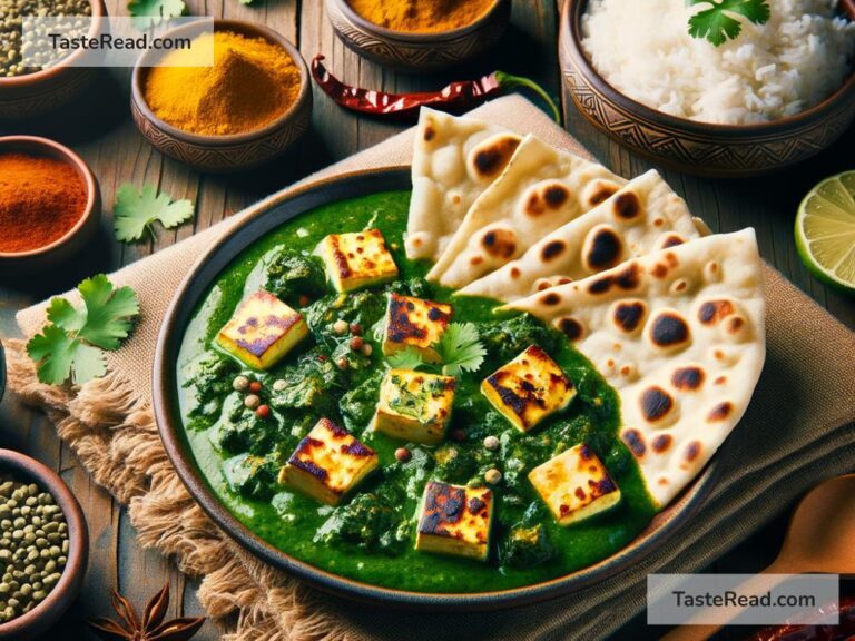 Authentic Indian Palak Paneer: A Spinach and Cheese Delight Recipe