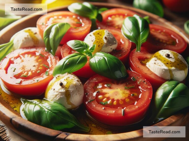 Authentic Italian Caprese Salad: A Simple Recipe with Fresh Ingredients
