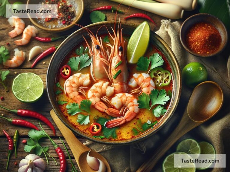 Authentic Thai Tom Yum Soup: A Spicy and Sour Recipe Guide