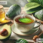 Avocado leaf tea for reducing cholesterol and improving heart health