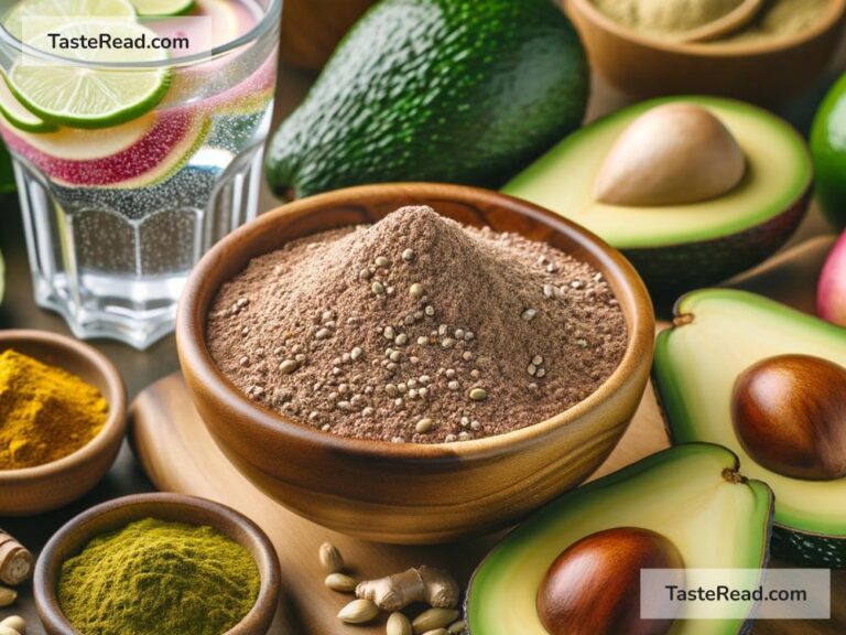 Avocado seed powder for improving gut health and nutrient absorption