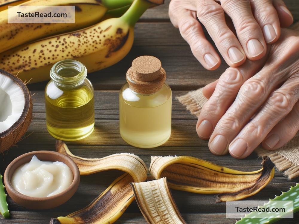 Banana peel extracts for skin healing and anti-inflammatory properties