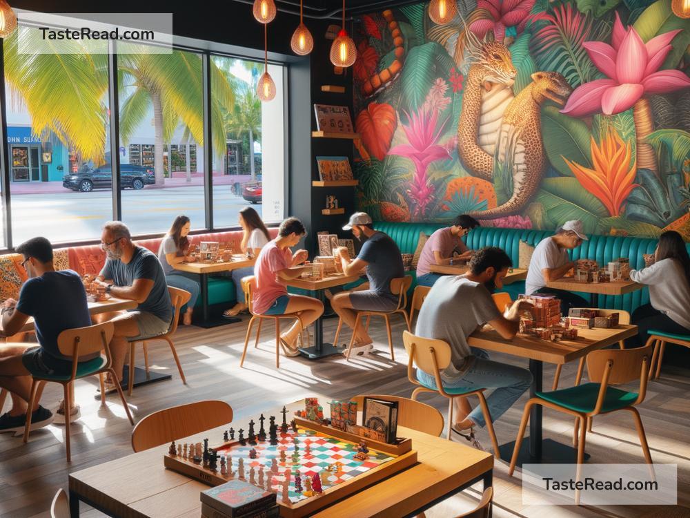 Best coffee shops in Miami for coffee and games