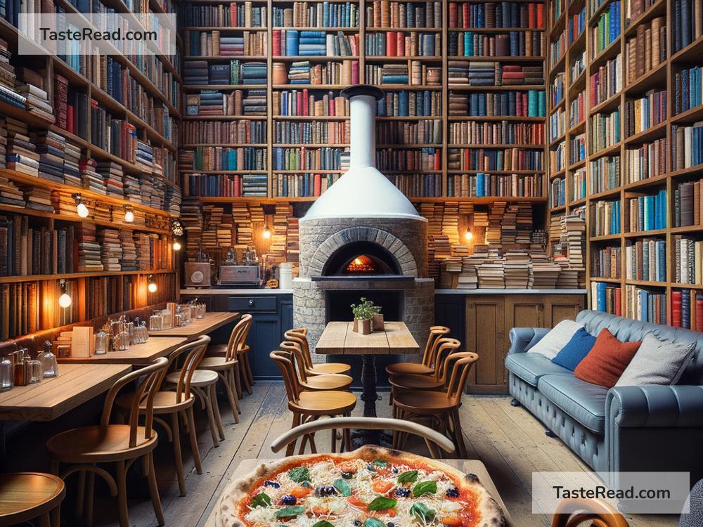 Best pizza shops in London for book lovers