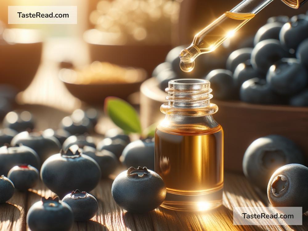 Blueberry seed oil for reversing UV damage and promoting skin health