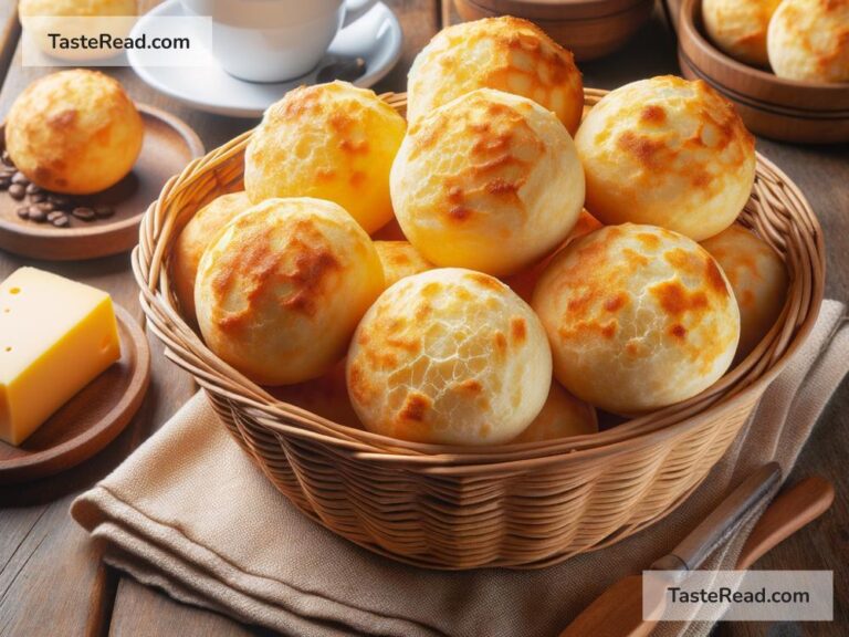 Brazilian pão de queijo as a beloved snack with historical roots