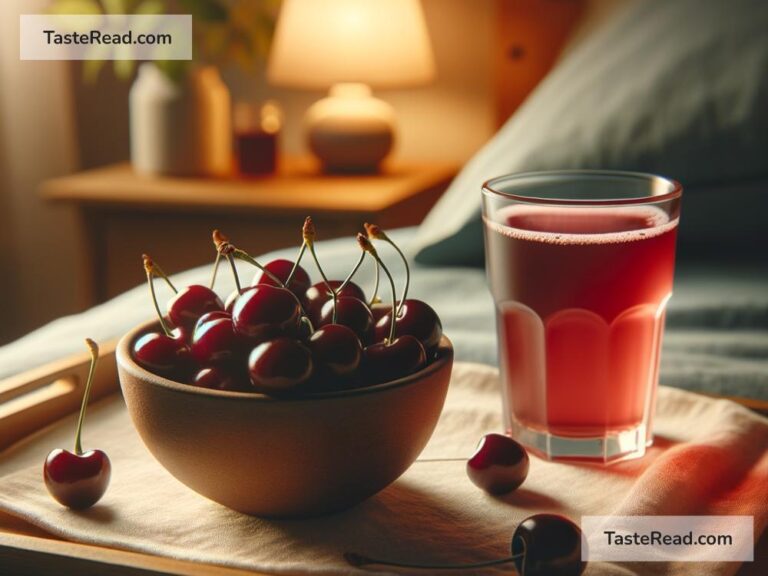 Can cherries help improve sleep?
