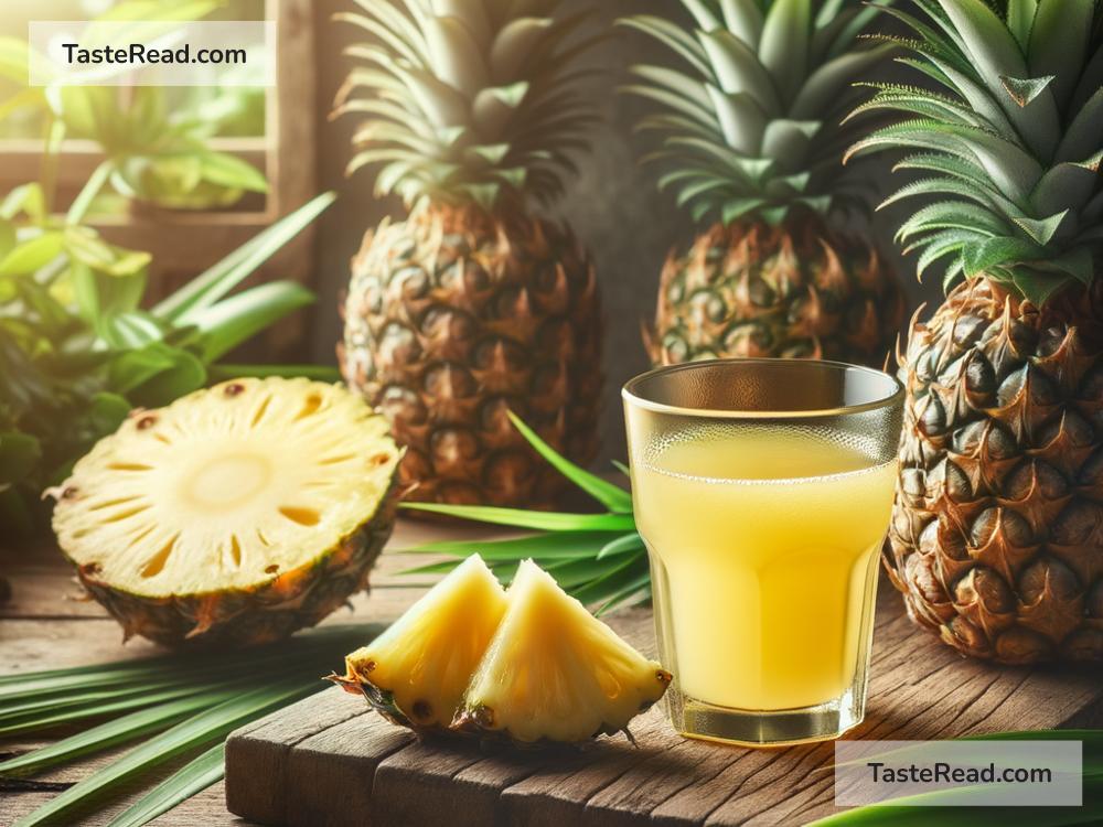 Can pineapple juice act as a natural remedy?