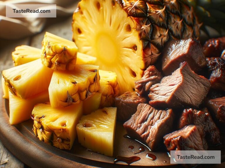 Can pineapples dissolve meat?