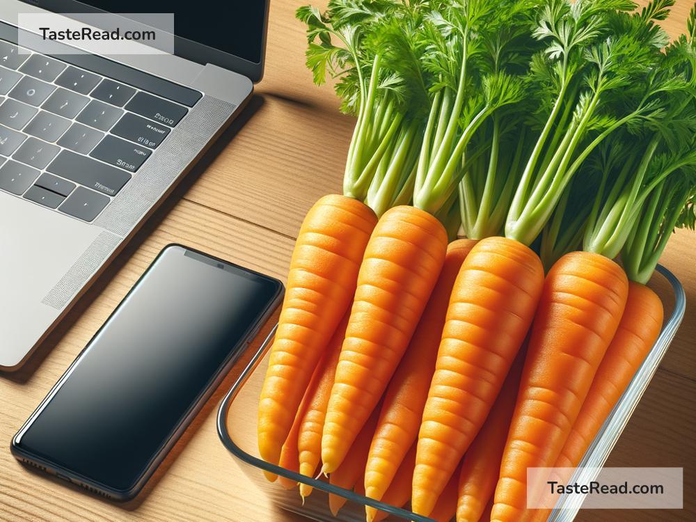 Carrots for better vision in screen-heavy jobs