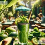Celebrating Bold Emerald Smoothie Trends in California, USA