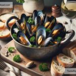 Celebrating Classic Belgian Mussels in White Wine Sauce