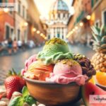 Celebrating Exquisite Artisanal Ice Cream Variations in Rome, Italy