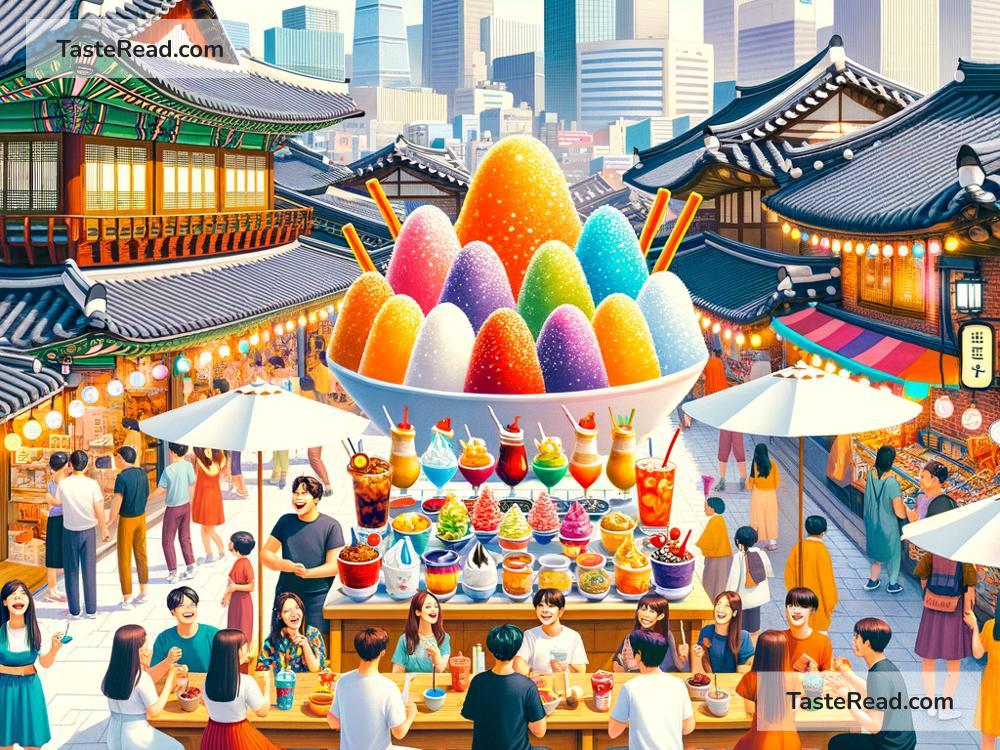 Celebrating Favorite Iced Treats of Summer in Seoul, South Korea