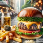 Celebrating Gourmet Burgers with Truffle Fries in San Francisco, USA