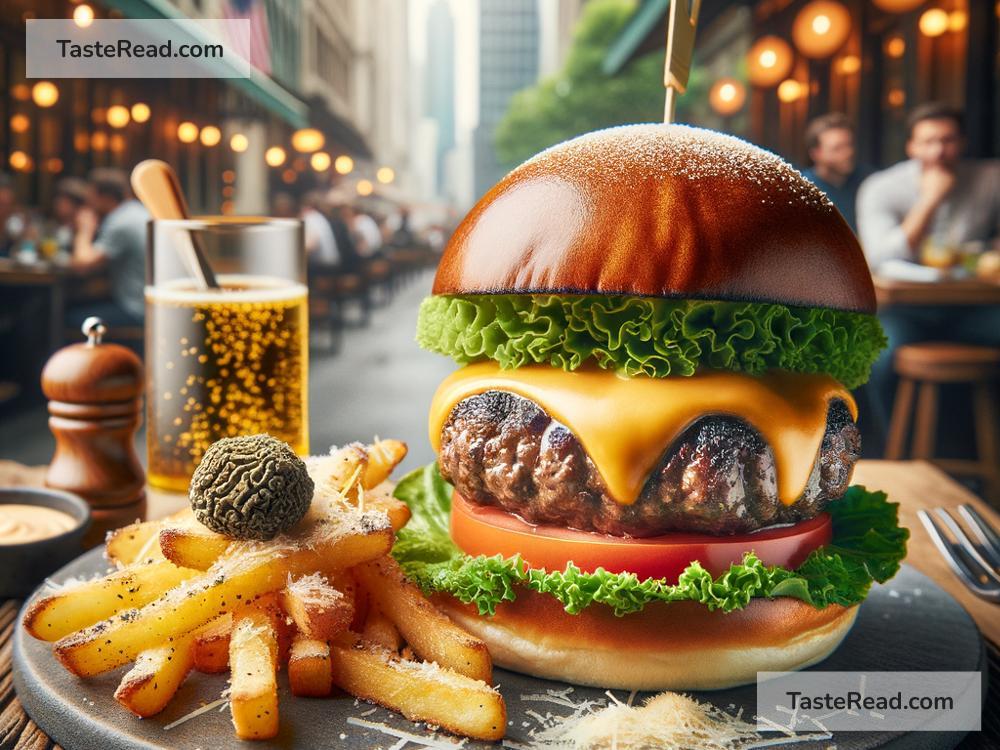 Celebrating Gourmet Burgers with Truffle Fries in San Francisco, USA