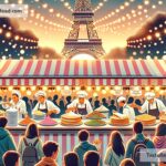 Celebrating Lively Street Crepe Fests in Paris, France