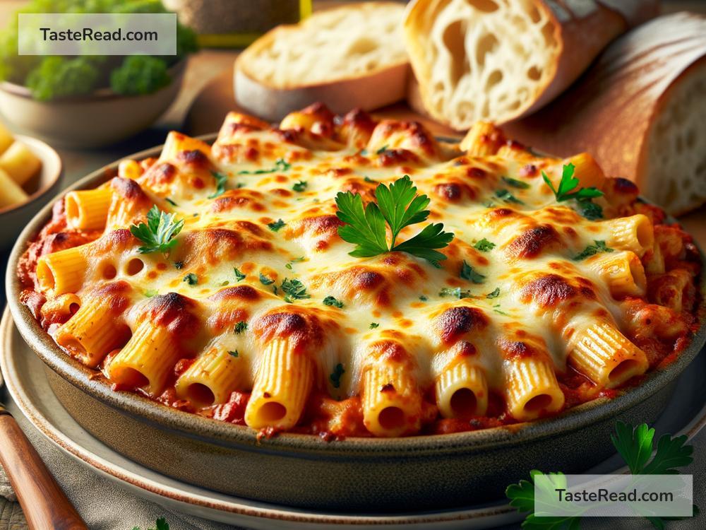 Celebrating Rustic Baked Ziti Creations in New York, USA
