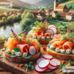 Celebrating the Crisp Tastes of Rustic French Tartines in Alsace, France