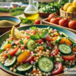 Celebrating the Harmony of Mediterranean Grain Salads in Israel, Israel