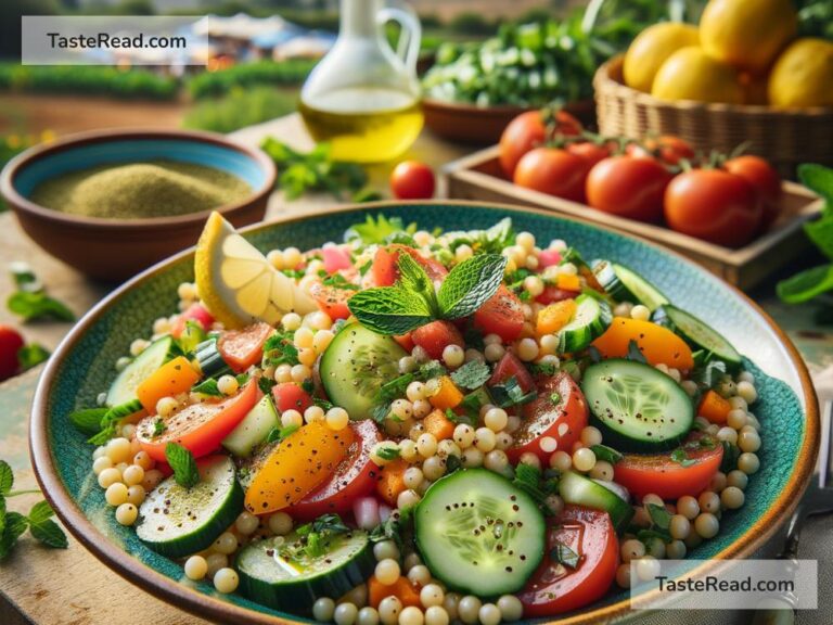Celebrating the Harmony of Mediterranean Grain Salads in Israel, Israel