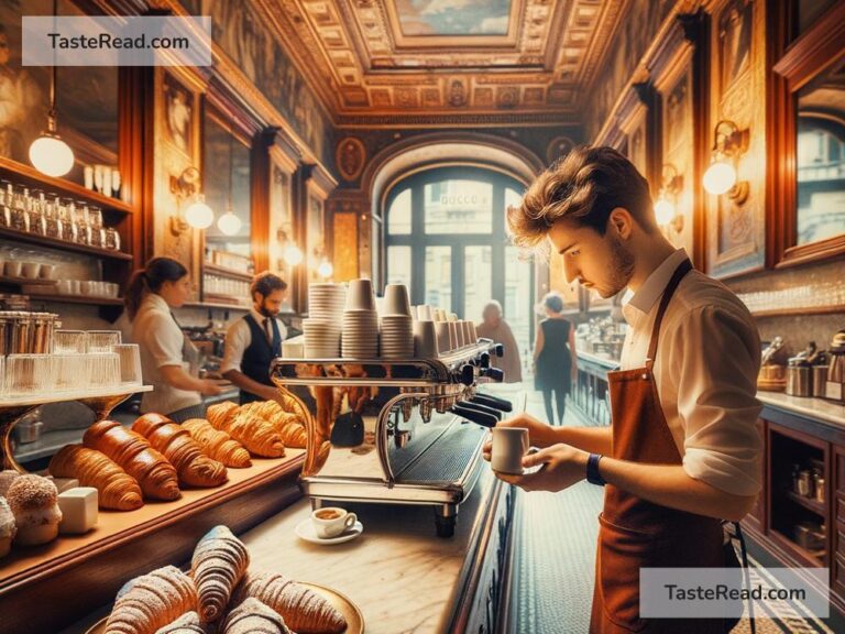 Celebrating the Spirited Tradition of Authentic Espresso Bars and Pastry Stands in Milan, Italy