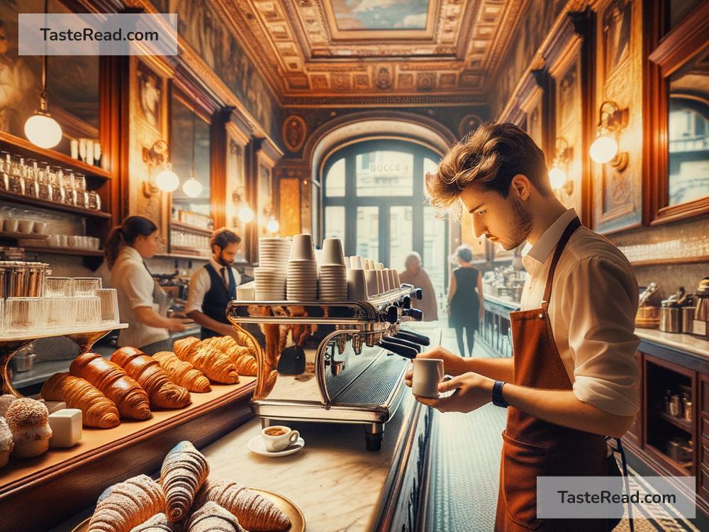 Celebrating the Spirited Tradition of Authentic Espresso Bars and Pastry Stands in Milan, Italy