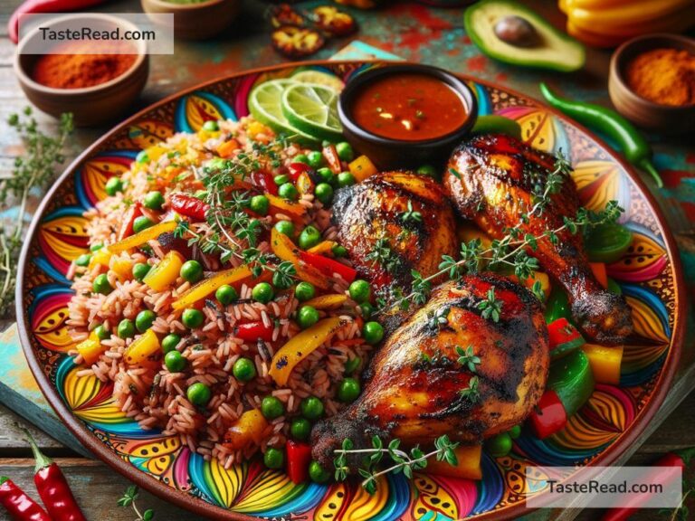 Celebrating the Vibrant Flavors of Caribbean Rice and Peas in Jamaica, Jamaica