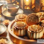 Chinese mooncakes during Mid-Autumn Festival celebrations