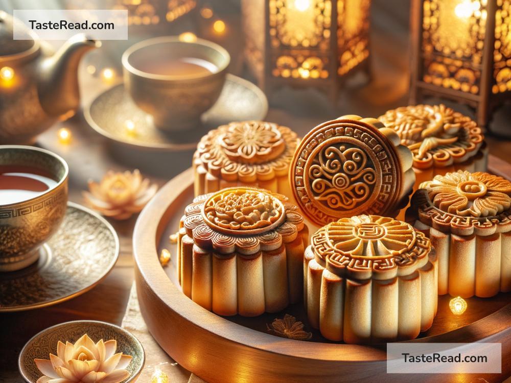 Chinese mooncakes during Mid-Autumn Festival celebrations