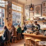 Coffee shops in Amsterdam showcasing local art
