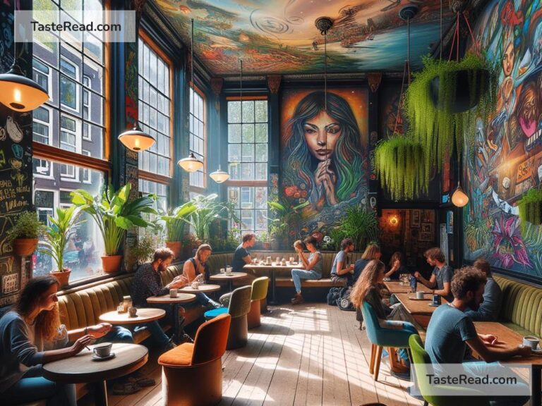 Coffee shops in Amsterdam with artistic decor