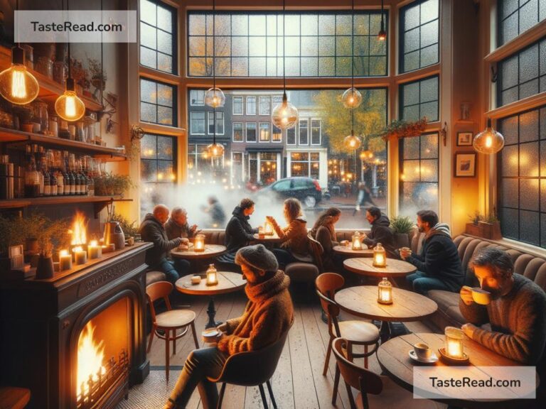 Coffee shops in Amsterdam with cozy fireplaces