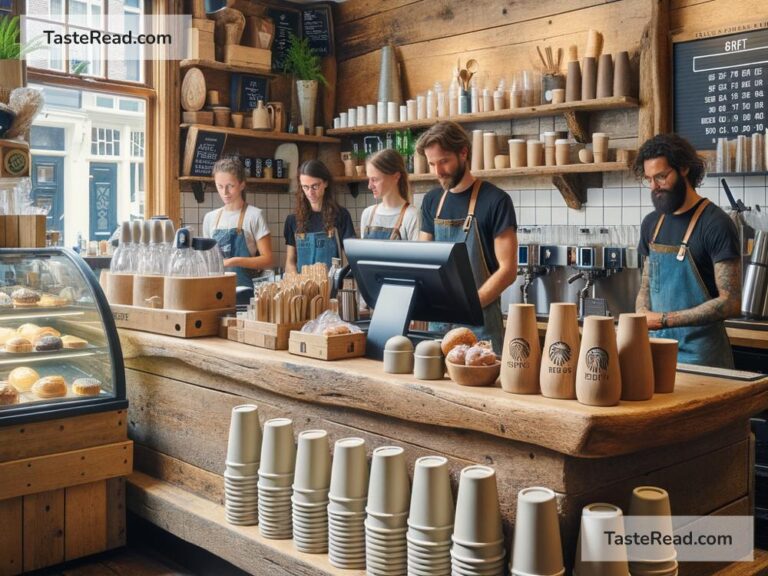Coffee shops in Amsterdam with eco-friendly packaging