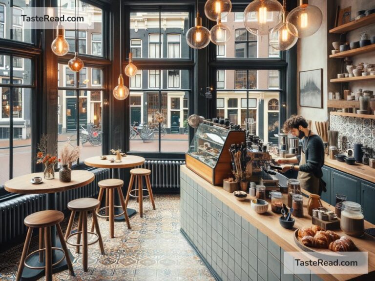 Coffee shops in Amsterdam with European-inspired designs