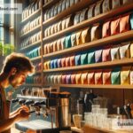 Coffee shops in Amsterdam with international coffee blends