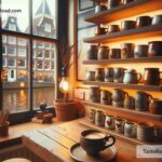 Coffee shops in Amsterdam with locally crafted mugs