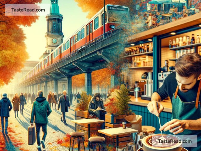 Coffee shops in Berlin close to public transit