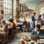 Coffee shops in Berlin near the Berlin Wall