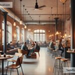 Coffee shops in Berlin with industrial-chic decor