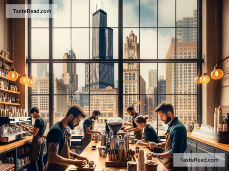 Coffee shops in Chicago near iconic landmarks