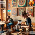 Coffee shops in Chicago showcasing local art