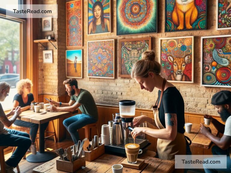 Coffee shops in Chicago showcasing local art