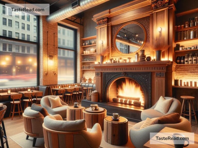 Coffee shops in Chicago with cozy fireplaces