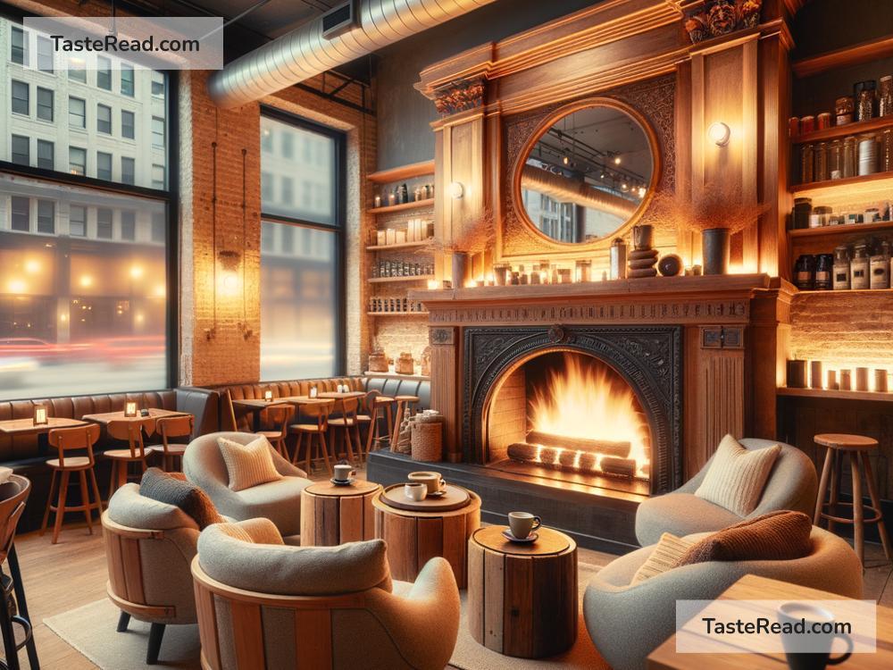 Coffee shops in Chicago with cozy fireplaces